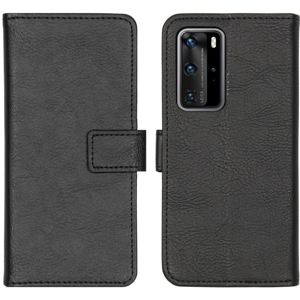 imoshion Étui de téléphone portefeuille Luxe Huawei P40 Pro - Noir