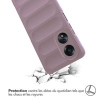 imoshion Coque arrière EasyGrip Oppo A58 (4G) - Violet