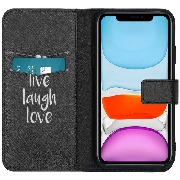 imoshion Coque silicone design iPhone 11 - Live Laugh Love