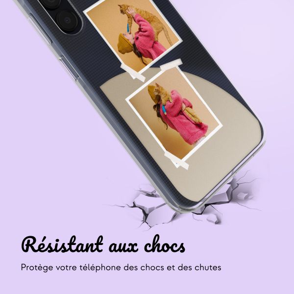 Coque avec votre propre photo et/ou texte Samsung Galaxy A15 (5G/4G) - Filmrol nummer 2