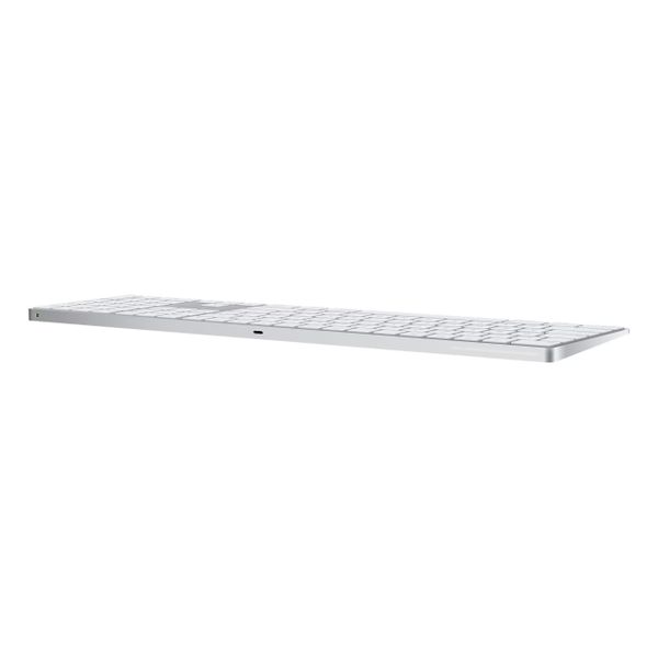 Apple Magic Keyboard avec pavé numérique - Clavier sans fil - QWERTY / US - Blanc