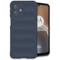 imoshion Coque arrière EasyGrip Motorola Moto G54 - Bleu foncé