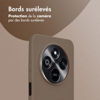 imoshion Coque Couleur Xiaomi Redmi 14C - Marron