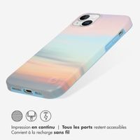 Selencia Aurora Coque Fashion iPhone 15 Plus - Coque durable - 100% recyclée - Sky Sunset Multicolor