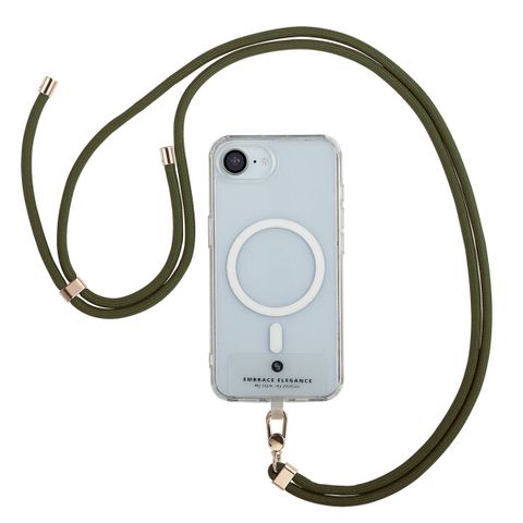 Selencia Cordon de téléphone universel - Dark Olive