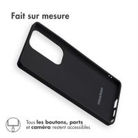 imoshion Coque Couleur Samsung Galaxy S25 Ultra - Noir