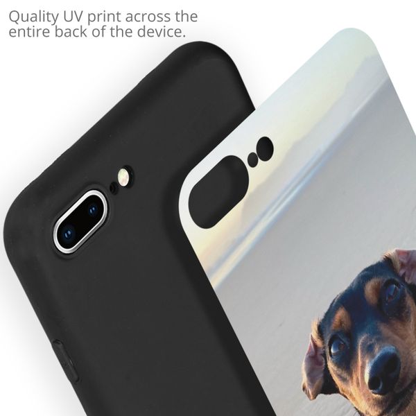 Concevez votre propre coque en gel Apple iPhone 8 Plus / 7 Plus