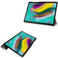 imoshion Coque tablette Trifold Samsung Galaxy Tab S5e - Dorée