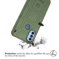 imoshion Coque Arrière Rugged Shield Motorola Moto E20 / E30 / E40 - Vert