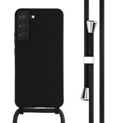 imoshion Coque en silicone avec cordon Samsung Galaxy S22 Plus - Noir