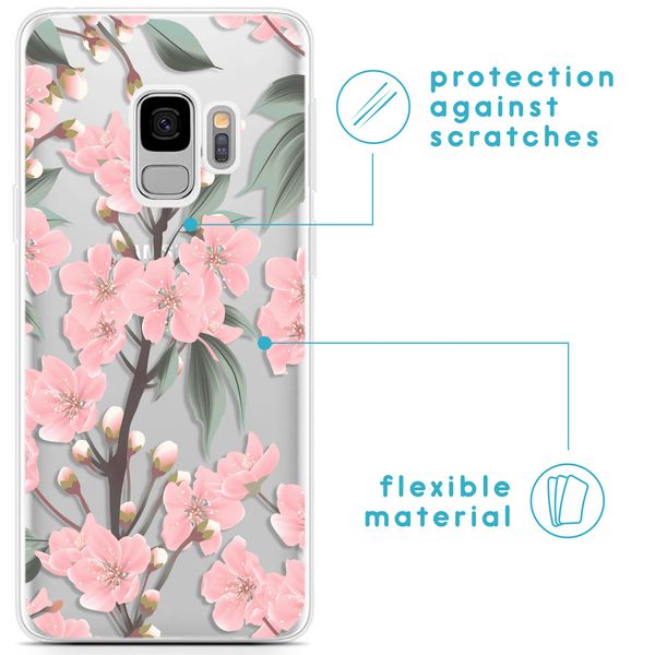 imoshion Coque Design Samsung Galaxy S9 - Cherry Blossom