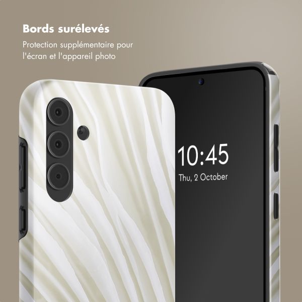 Selencia Coque arrière Vivid Samsung Galaxy A55 - Nature Light Brown