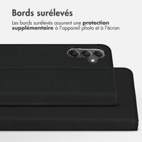 Accezz Étui de téléphone portefeuille Wallet Samsung Galaxy A34 (5G) - Noir