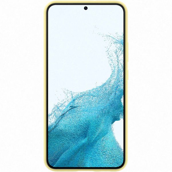 Samsung Original Coque en silicone Galaxy S22 Plus - Yellow