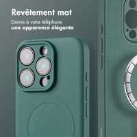 imoshion Coque Couleur avec MagSafe Apple iPhone 16 Pro - Vert foncé