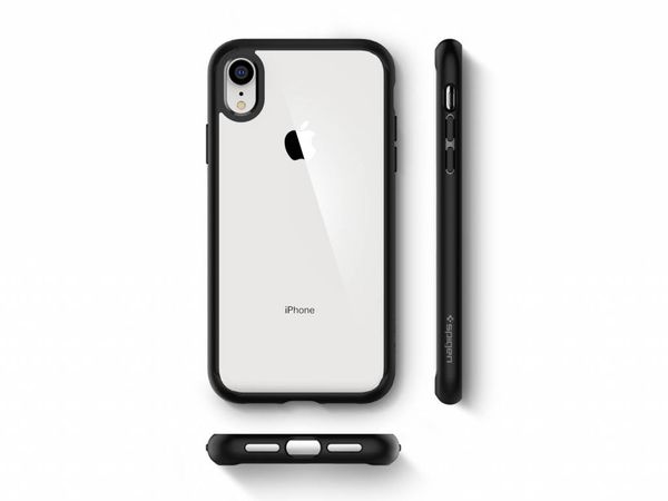 Spigen Coque Ultra Hybrid iPhone Xr - Noir