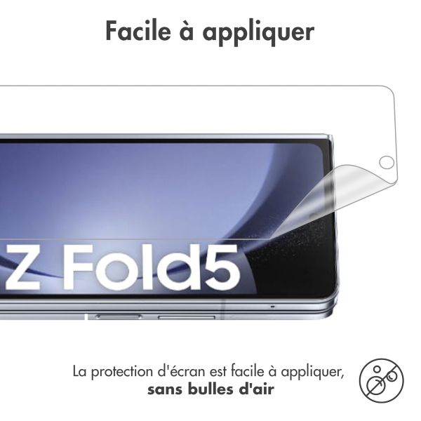 imoshion Protection d'écran Film 3pack Samsung Galaxy Z Fold 5