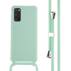 imoshion Coque en silicone avec cordon Samsung Galaxy S20 - Vert menthe