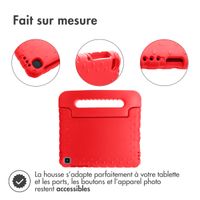 imoshion Coque kidsproof avec poignée Galaxy Tab A7 Lite - Rouge