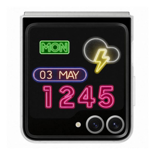 Samsung Coque FlipSuit originale Samsung Galaxy Z Flip 6 / Flip 7 FE - Transparent