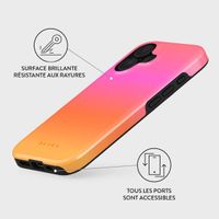 Burga Coque arrière Tough iPhone 16 - Sunset Club