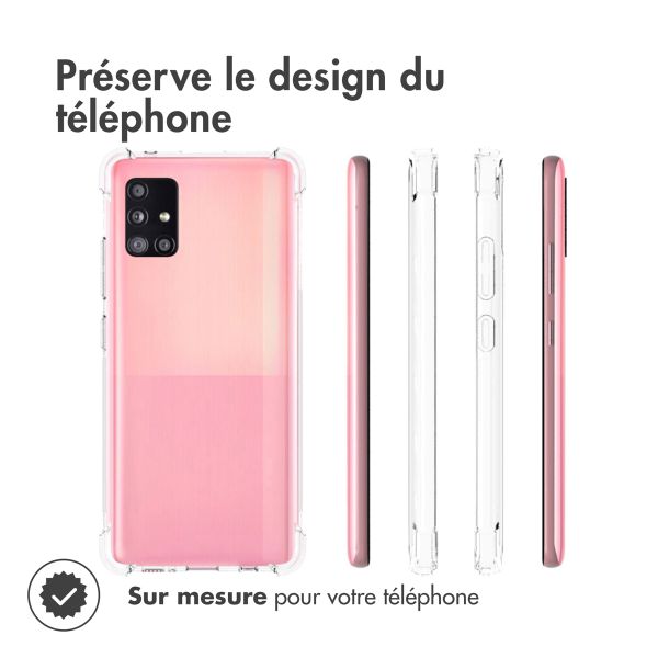 imoshion Coque antichoc Samsung Galaxy A51 - Transparent