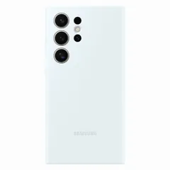 Samsung Original Coque en silicone Samsung Galaxy S24 Ultra - White