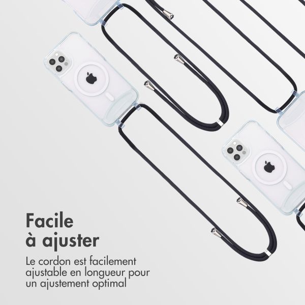 imoshion Coque MagSafe avec cordon amovible iPhone 12 Pro Max - Transparent