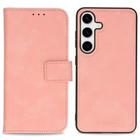 imoshion Etui de téléphone de type portefeuille de luxe 2-en-1 amovible Samsung Galaxy S24 - Rose