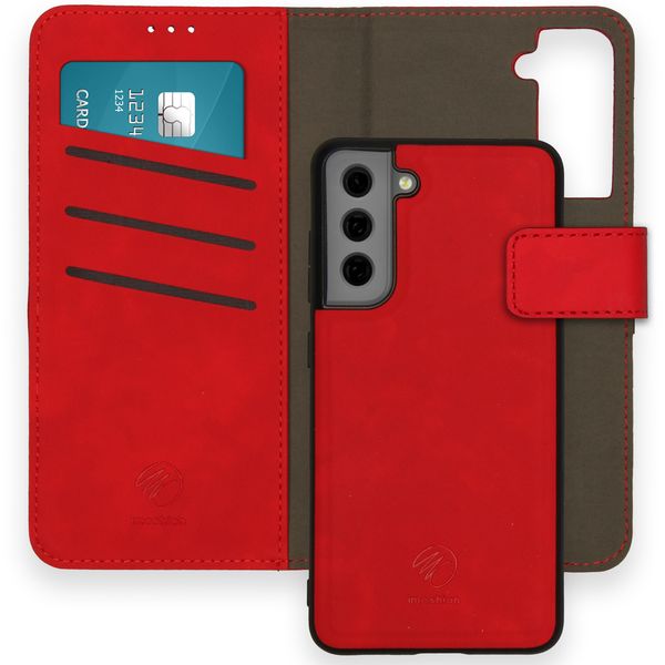 imoshion Etui de téléphone 2-en-1 amovible Galaxy S21 FE - Rouge