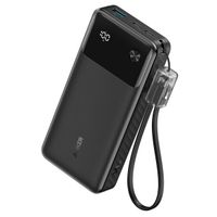 Anker Powerbank - 20.000 mAh - 30 Watts - USB-A + 2x USB-C - Noir