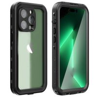 Redpepper Coque imperméable Dot Plus Apple iPhone 14 Pro - Noir