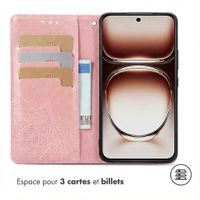 imoshion Etui de télephone Mandala Oppo Reno 12 Pro - Rose Doré