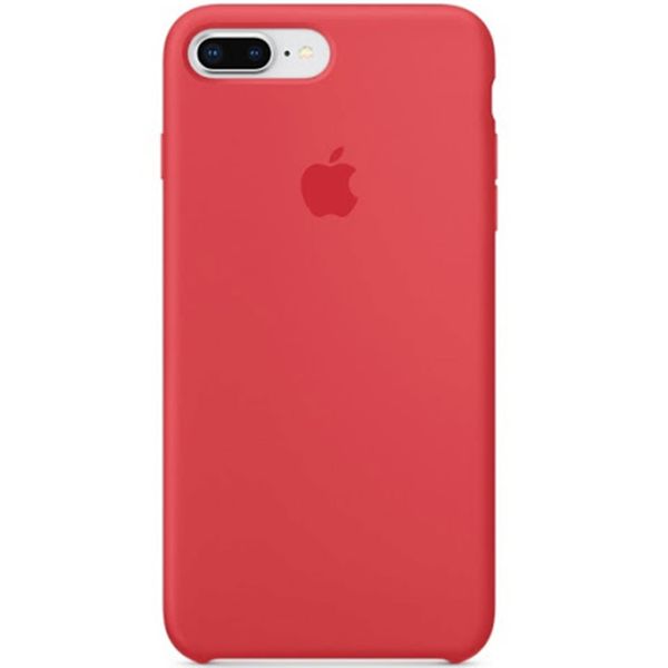 Apple Coque en silicone iPhone 8 Plus / 7 Plus - Red Raspberry