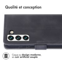 imoshion Etui de télephone portefeuille avec cordon Samsung Galaxy S22 - Noir