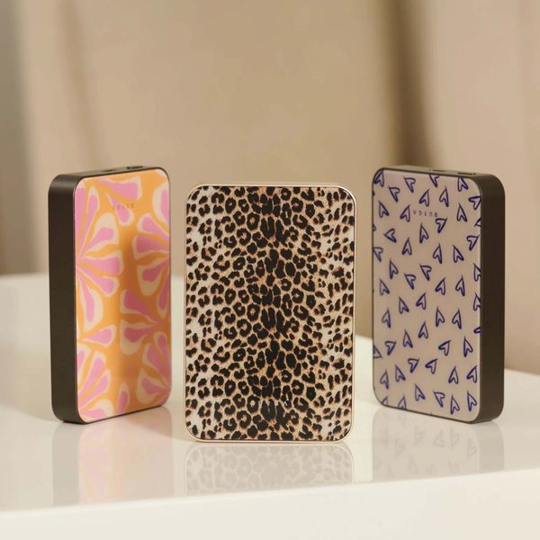 Burga Powerbank magnétique 5 000 mAh - MagSafe et Qi2 - Joueur / Or