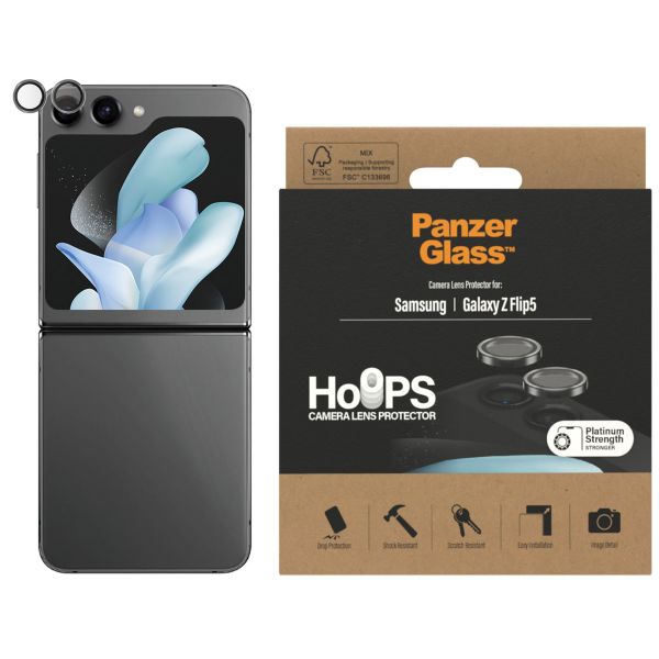 PanzerGlass Protection Caméra Hoop Optic Rings Samsung Galaxy Z Flip 5