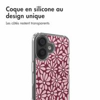 imoshion Coque Design Apple iPhone 16 - Bloom Love Blush