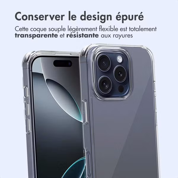 imoshion Protective Backcover Apple iPhone 16 Pro - Transparent
