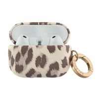 Selencia Coque Sabi Apple AirPods Pro 3 - imprimé léopard - Soft Ivory