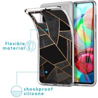 imoshion Coque Design Samsung Galaxy A71 - Black Graphic