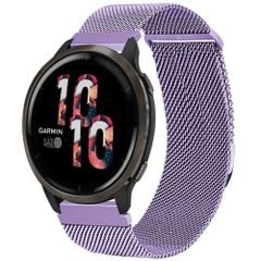 imoshion Bracelet magnétique milanais  - Connexion universelle 22 mm - Taille S - Violet