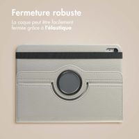 imoshion Coque tablette rotatif à 360° Apple iPad 11 (2025) 11 pouces A16 / iPad 10 (2022) 10.9 pouces - Gris
