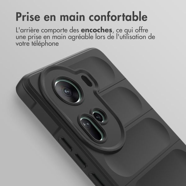 imoshion Coque arrière EasyGrip Oppo Reno 11 - Noir