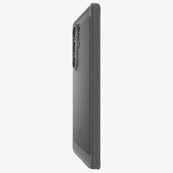 Spigen Coque Rugged Armor MagSafe Samsung Galaxy S25 Ultra - Marble Gray