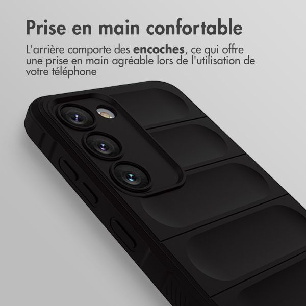 imoshion Coque arrière EasyGrip Samsung Galaxy S23 - Noir