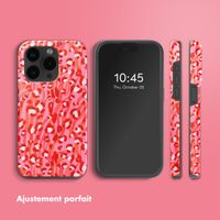 Selencia Coque arrière Vivid Tough avec MagSafe iPhone 15 Pro Max - Wild Spots Lipstick