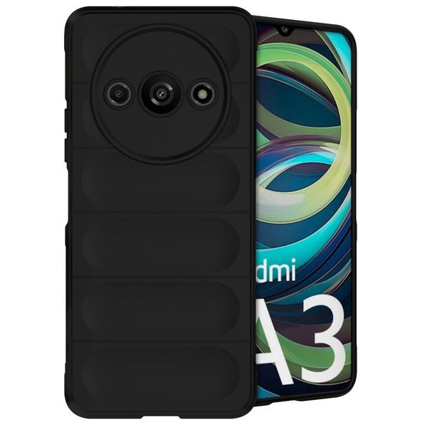 imoshion Coque arrière EasyGrip Xiaomi Redmi A3 - Noir