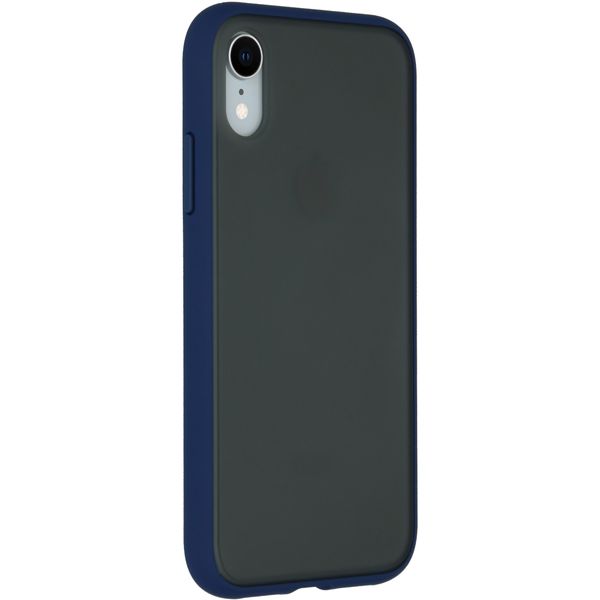 imoshion Coque Frosted iPhone Xr - Bleu