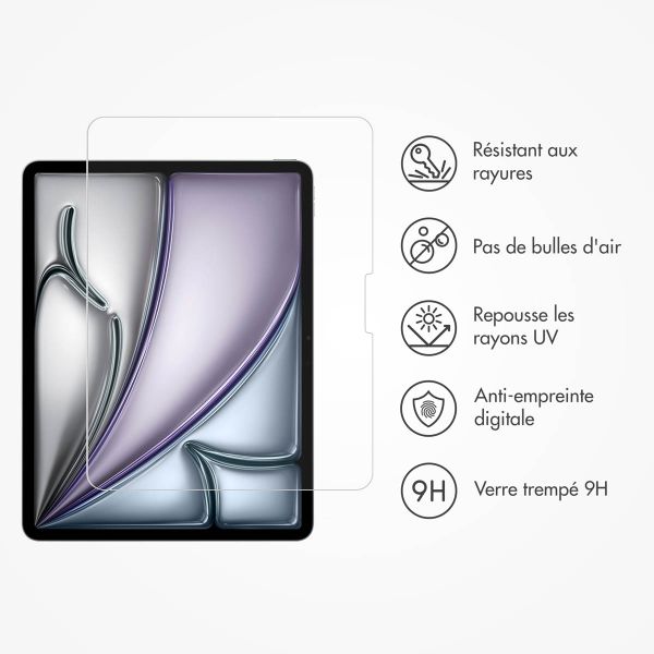 Accezz Protection d'écran en verre trempé avec applicateur Apple iPad Pro 11 (2025) M5 / (2024) M4